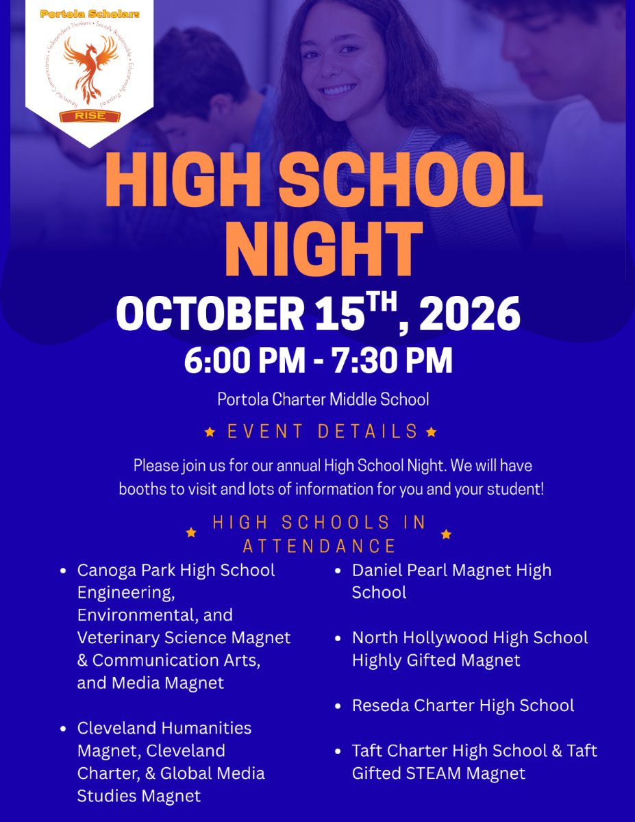 High School Night Flyer